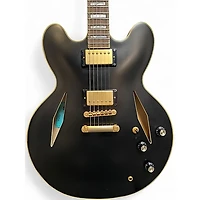 Used Epiphone EMILY WOLFE Sheraton Black Hollow Body Electric Guitar