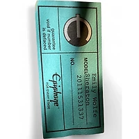 Used Epiphone EMILY WOLFE Sheraton Black Hollow Body Electric Guitar