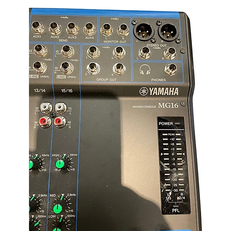 Used Yamaha mg16 Unpowered Mixer