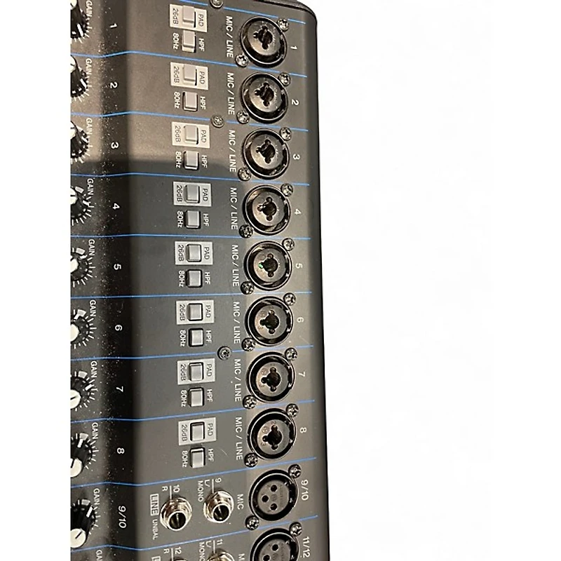 Used Yamaha mg16 Unpowered Mixer