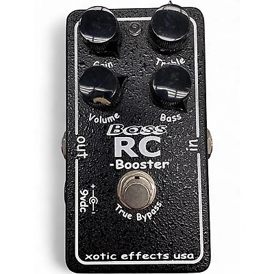 Used Xotic Bass RC Booster Bass Effect Pedal