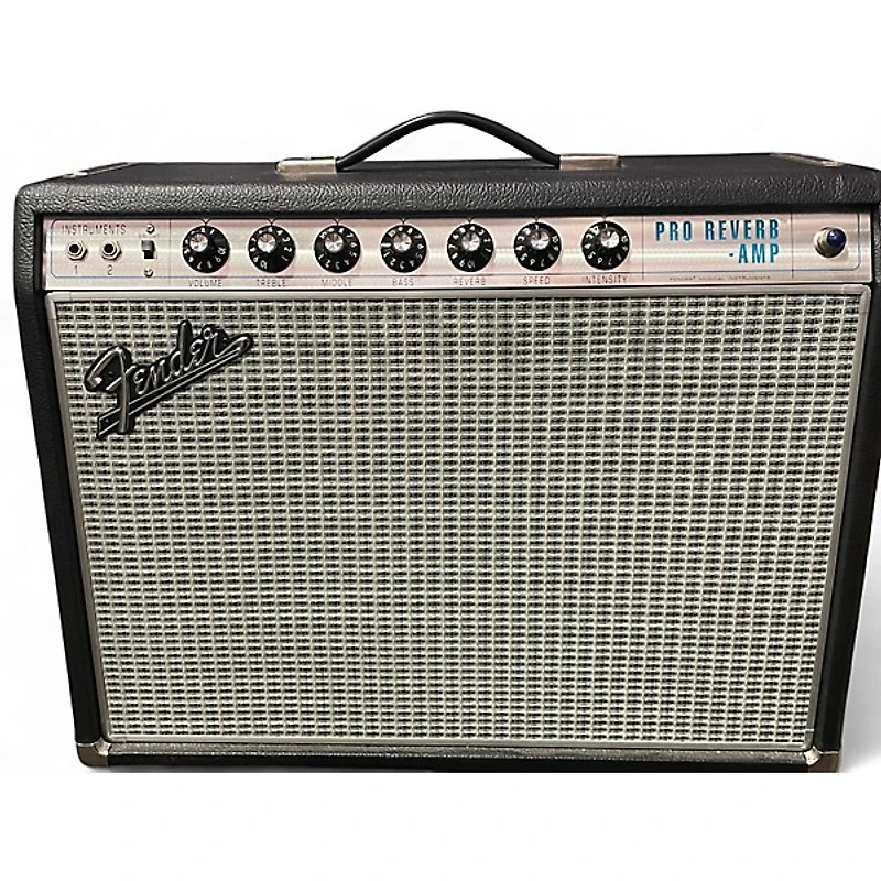 Used Fender 68' CUSTOM PRO REVERB Tube Guitar Combo Amp
