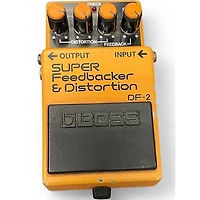 Used BOSS DF2 Super Feedbacker and Distortion Effect Pedal