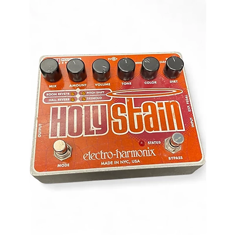 Used Electro-Harmonix Holy Stain Distortion Reverb Effect Processor