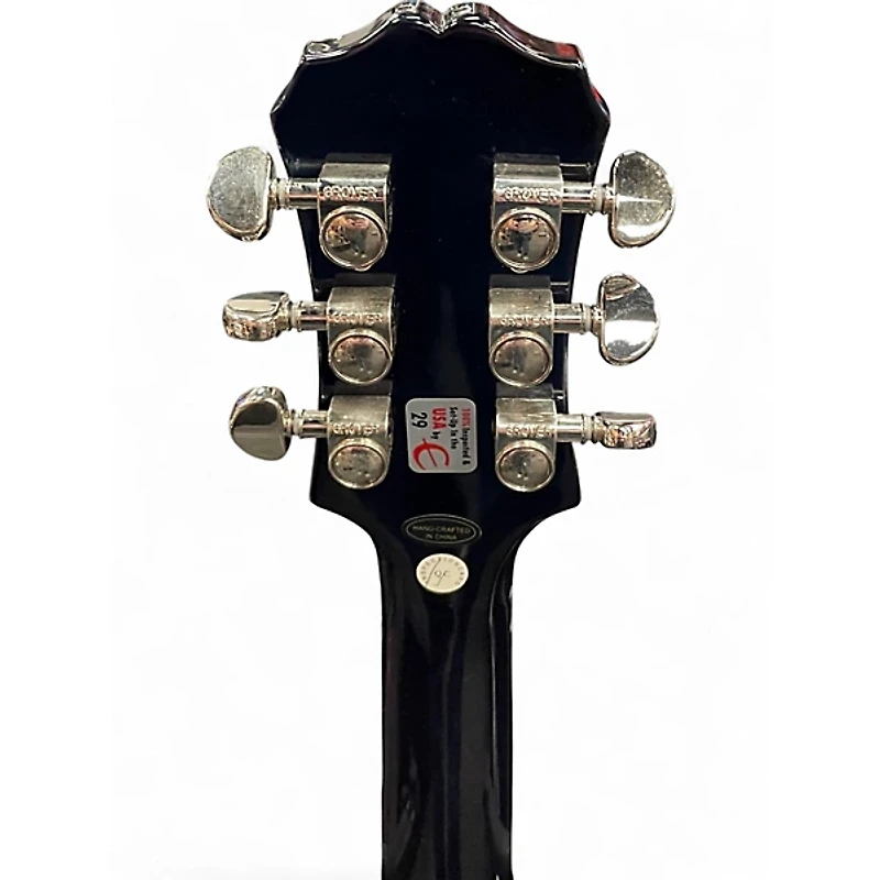 Used Epiphone Les Paul Standard Pro Blue Solid Body Electric Guitar