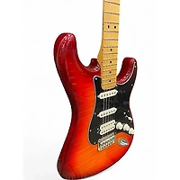 Used Fender Player Stratocaster HSS Plus Top Aged Cherry Burst Solid Body Electric Guitar