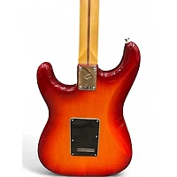 Used Fender Player Stratocaster HSS Plus Top Aged Cherry Burst Solid Body Electric Guitar