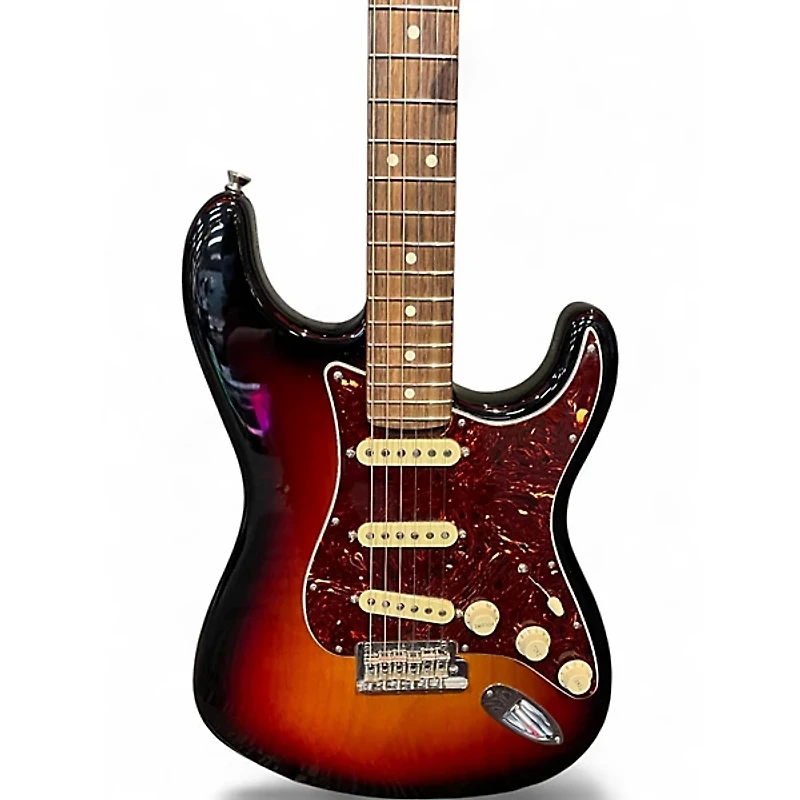 Used 2021 Fender American Professional II Stratocaster 3 Tone Sunburst Solid Body Electric Guitar