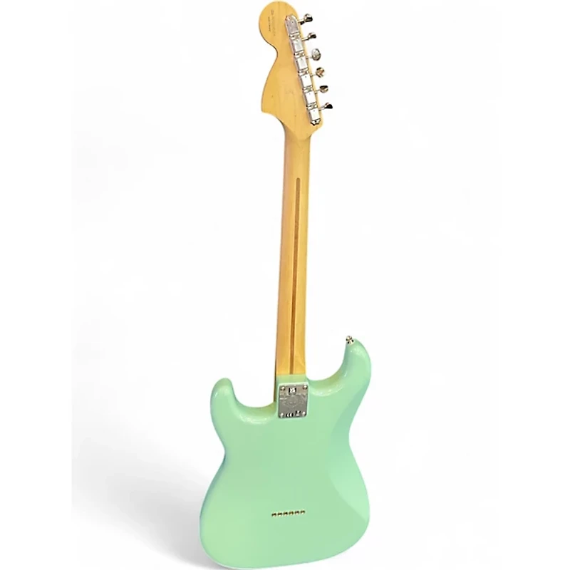 Used Fender Tom Delonge Signature Stratocaster Seafoam Green Solid Body Electric Guitar