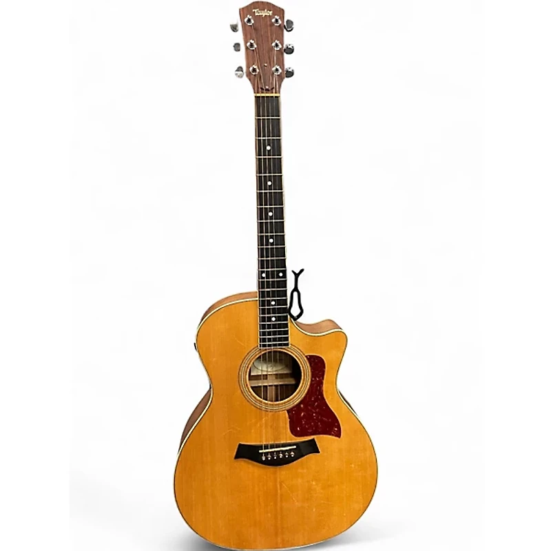 Used Taylor 414CE Natural Acoustic Electric Guitar