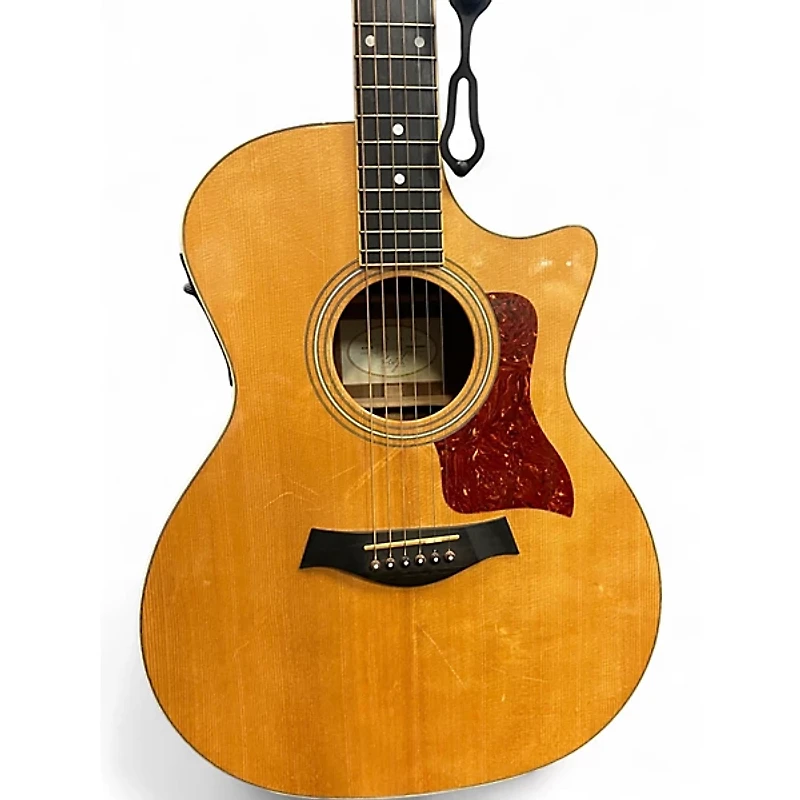Used Taylor 414CE Natural Acoustic Electric Guitar