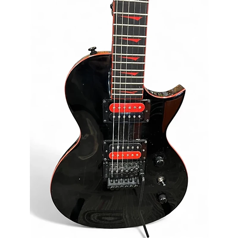 Used Kramer ASSAULT BLACK AND RED Solid Body Electric Guitar
