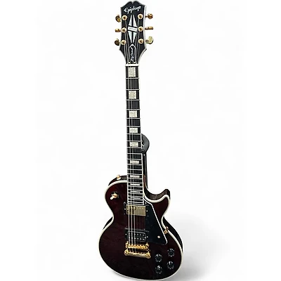 Used Epiphone JERRY CANTRELL ''WINO'' LES PAUL Wine Red Solid Body Electric Guitar