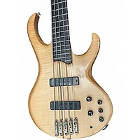 Used Ibanez BTB1405E 5 String Natural Electric Bass Guitar