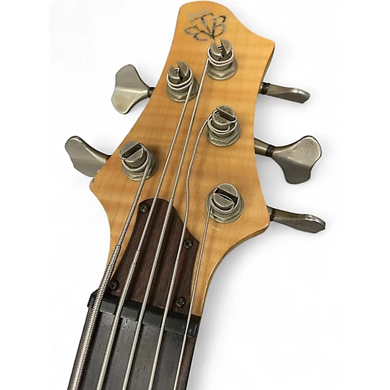 Used Ibanez BTB1405E 5 String Natural Electric Bass Guitar