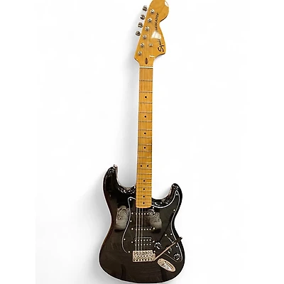 Used Squier Classic Vibe Stratocaster Black Solid Body Electric Guitar