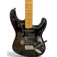 Used Squier Classic Vibe Stratocaster Black Solid Body Electric Guitar