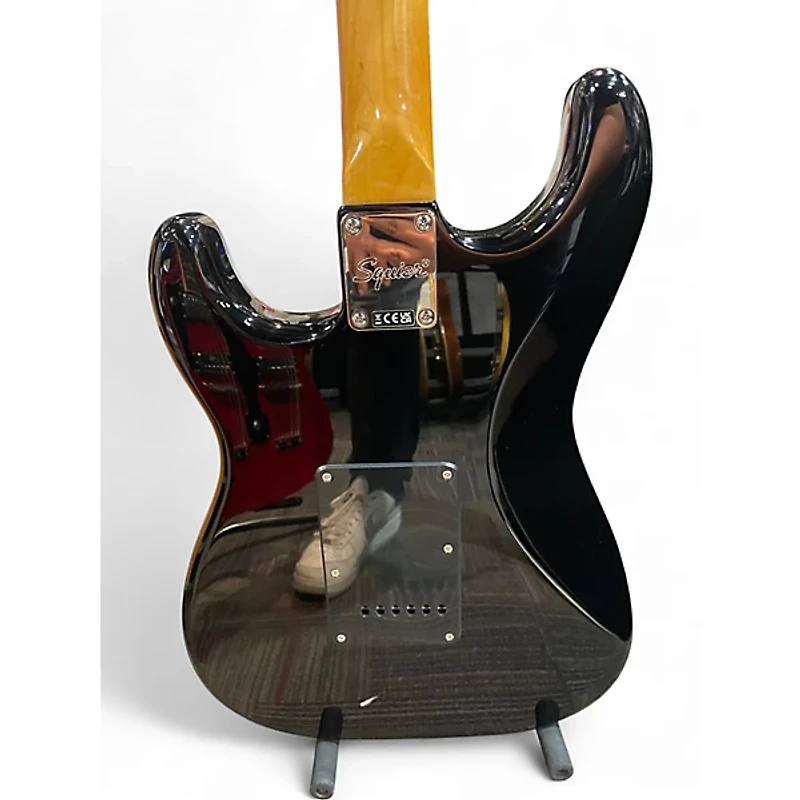 Used Squier Classic Vibe Stratocaster Black Solid Body Electric Guitar