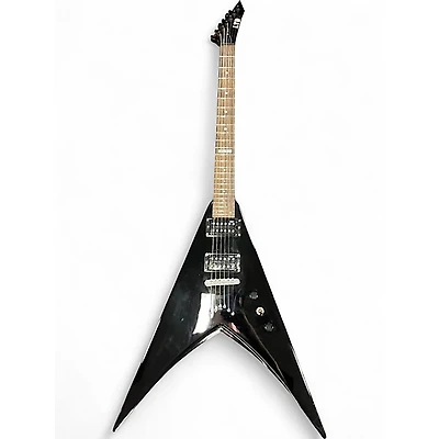 Used ESP LTD V50 Black Solid Body Electric Guitar