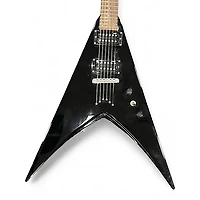 Used ESP LTD V50 Black Solid Body Electric Guitar