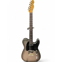 Used Fender American Professional II Telecaster Metallic Silver Solid Body Electric Guitar