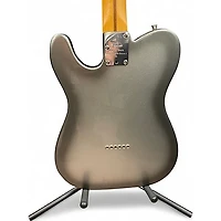 Used Fender American Professional II Telecaster Metallic Silver Solid Body Electric Guitar