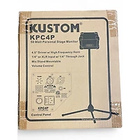 Used Kustom PA KPC4P Powered Monitor