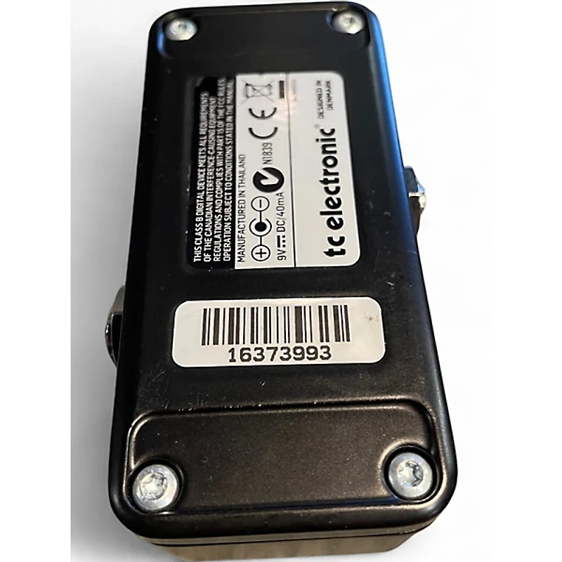 Used TC Electronic Polytune Noir Mini 2 Tuner Pedal