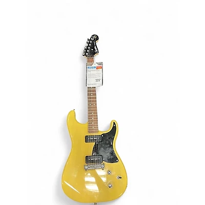Used Squier STRATOSONIC TV Yellow Solid Body Electric Guitar