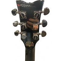 Used Schecter Guitar Research SOLO-II BLACKJACK Black Solid Body Electric Guitar