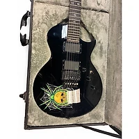 Used ESP LTD KH3 SPIDER Black Solid Body Electric Guitar