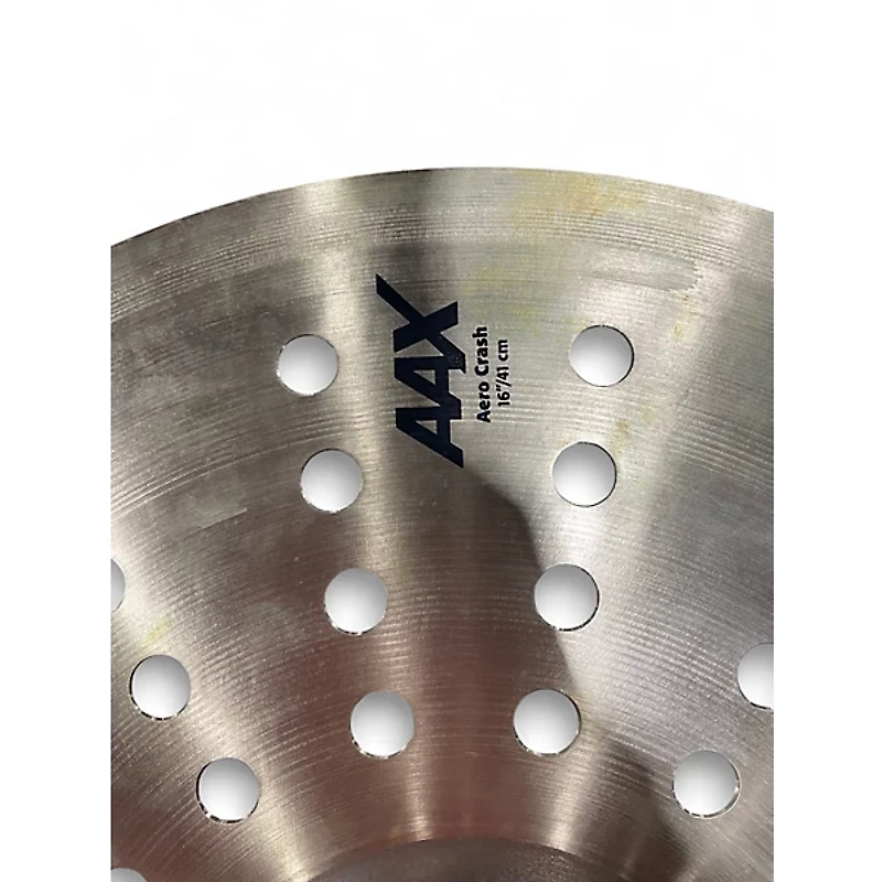 Used SABIAN 16in AAX Aero Crash Cymbal