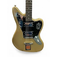 Used Squier Contemporary Jaguar HH Shoreline Gold Solid Body Electric Guitar