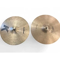 Used Zildjian 14in K Hi Hat Pair Cymbal
