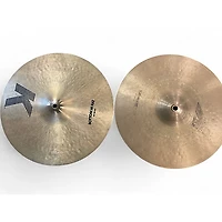 Used Zildjian 14in K Hi Hat Pair Cymbal