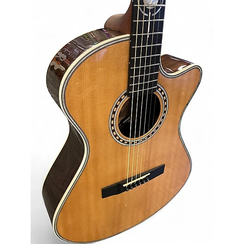 Used Andrew White Cybele 1412 Natural Acoustic Guitar