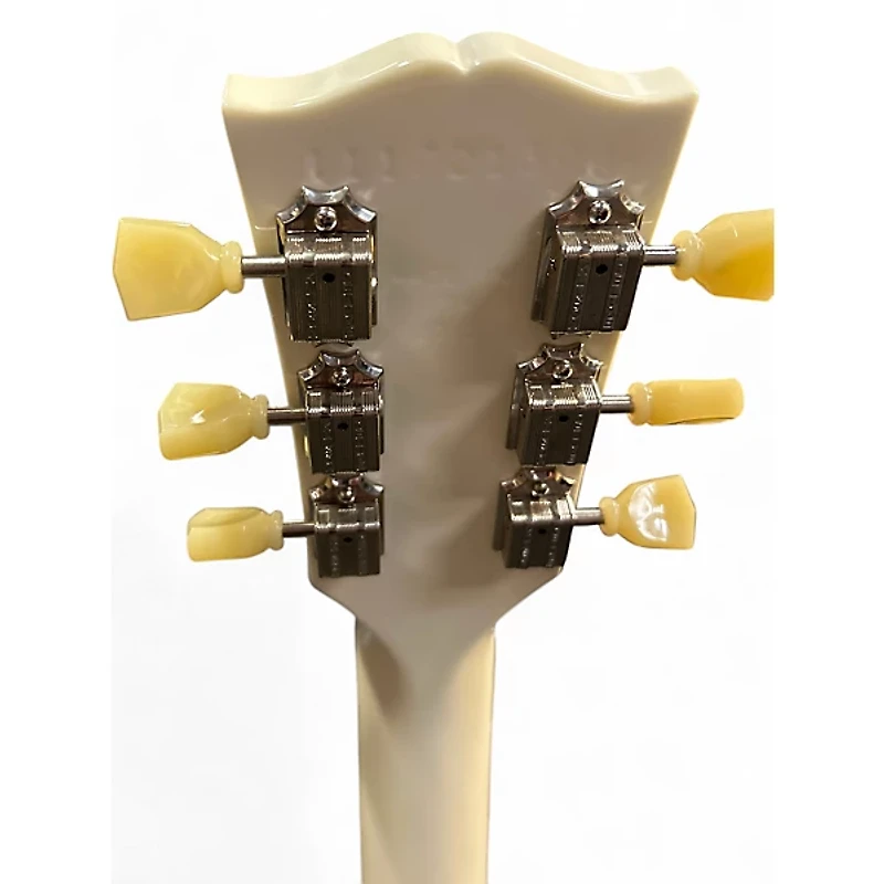 Used Gibson Les Paul Studio Alpine White Solid Body Electric Guitar