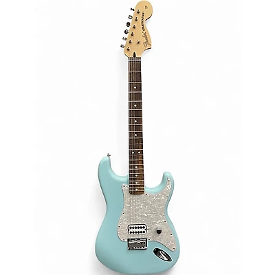 Used 2023 Fender Tom Delonge Signature Stratocaster Sonic Blue Solid Body Electric Guitar