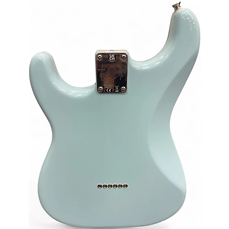 Used 2023 Fender Tom Delonge Signature Stratocaster Sonic Blue Solid Body Electric Guitar