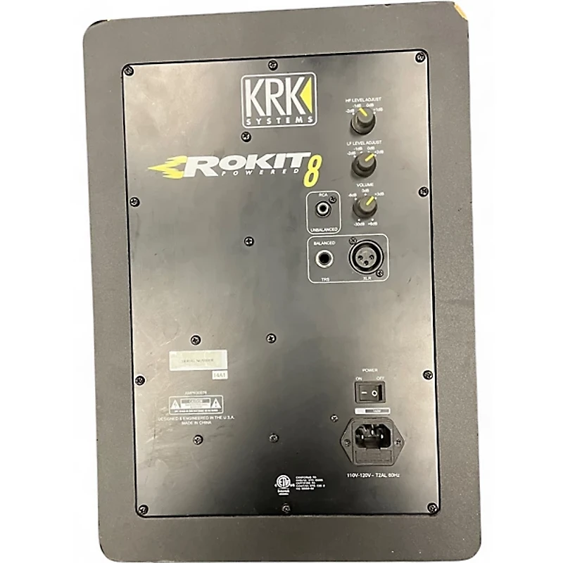 Used KRK RP8G3 Each Powered Monitor
