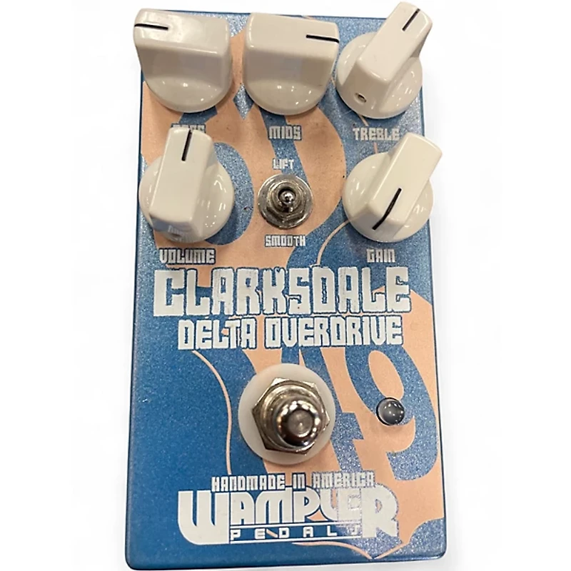 Used Wampler CLARKSDALE DELTA OVERDRIVE Effect Pedal