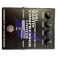 Used Carl Martin Compressor/Limiter Effect Pedal