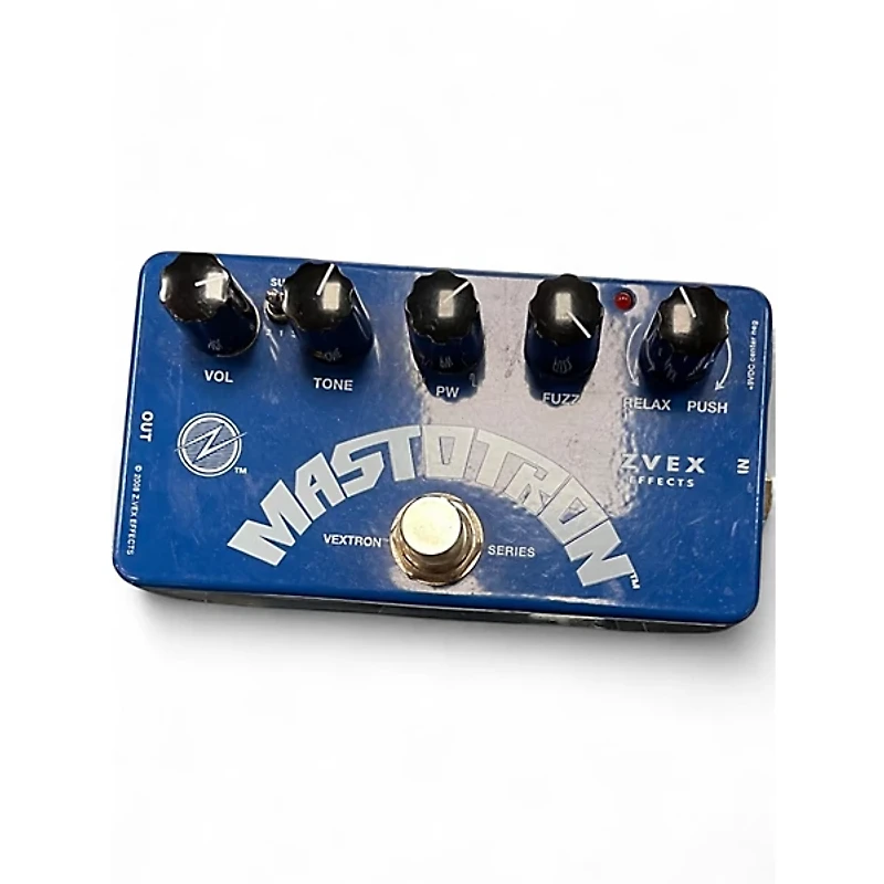Used ZVEX Mastotron Fuzz Effect Pedal