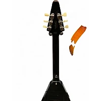 Used Epiphone Jimi Hendrix Love Drops Flying V Ebony Solid Body Electric Guitar
