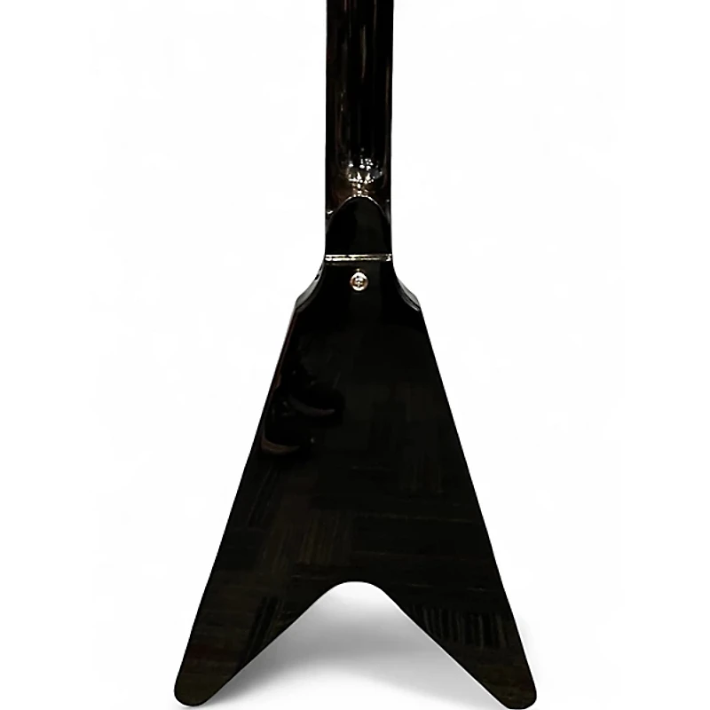 Used Epiphone Jimi Hendrix Love Drops Flying V Ebony Solid Body Electric Guitar