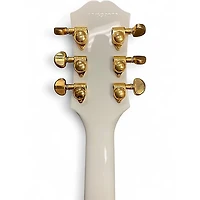 Used Epiphone Inspired by Gibson Les Paul Custom Alpine White Solid Body Electric Guitar