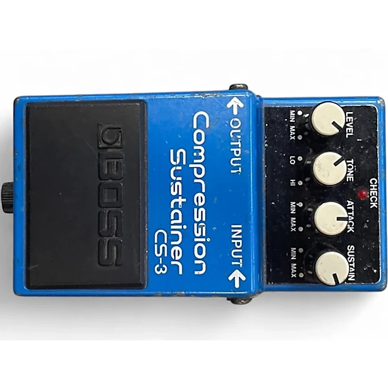 Used BOSS CS3 Compressor Sustainer Effect Pedal