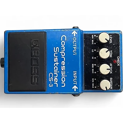 Used BOSS CS3 Compressor Sustainer Effect Pedal