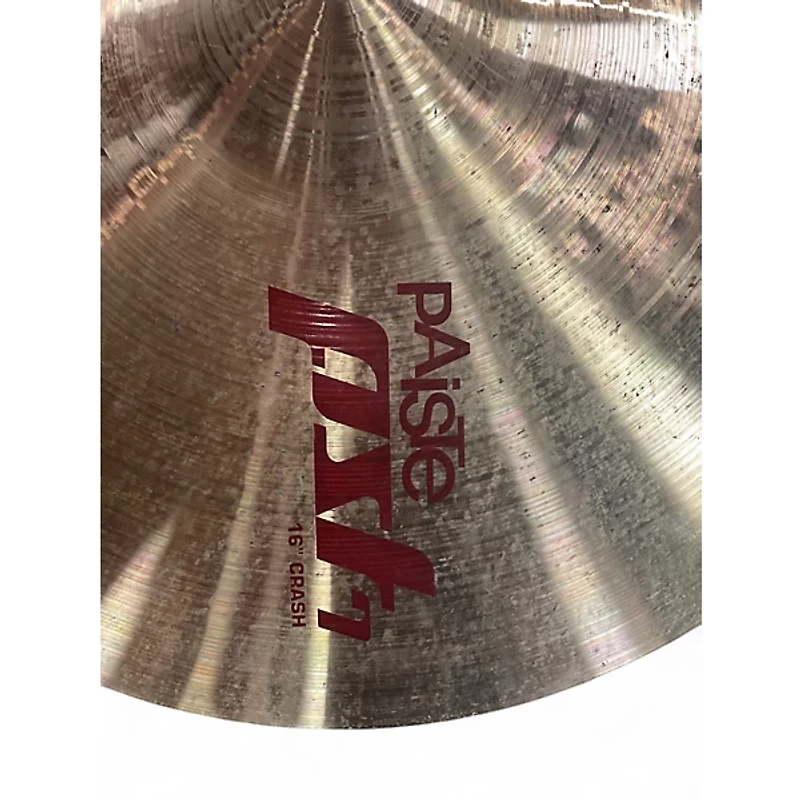 Used Paiste 16in PST7 Crash Cymbal