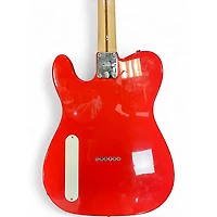 Used Squier paranormal Capri Orange Hollow Body Electric Guitar